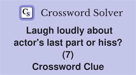 last part crossword clue|7 answers to the last part.